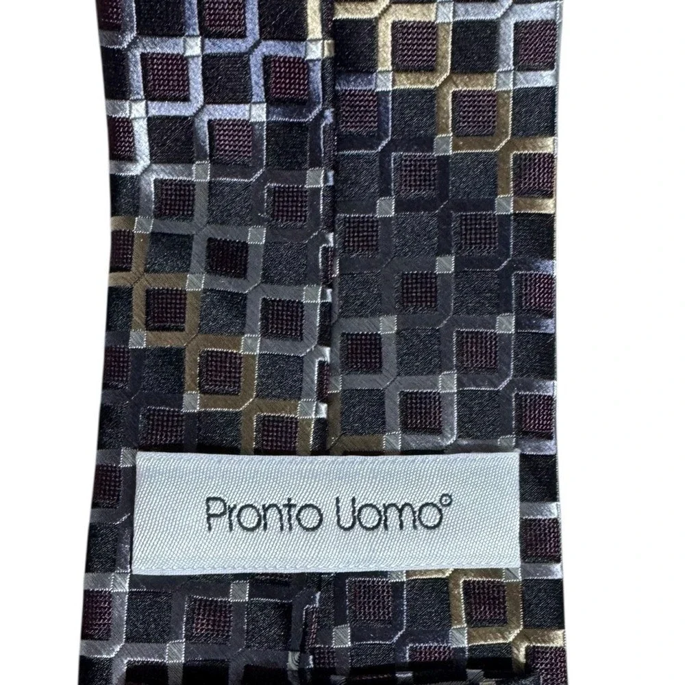 Pronto Uomo Mens Tie Quiet‎ Luxury Old Money Formal Handmade